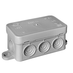 Krabica odbočná 180530 prázdna 75x37x35mm IP54 sivá WERIT (118-18053000-00) (OBO:A6/F:E126/SC:A1)